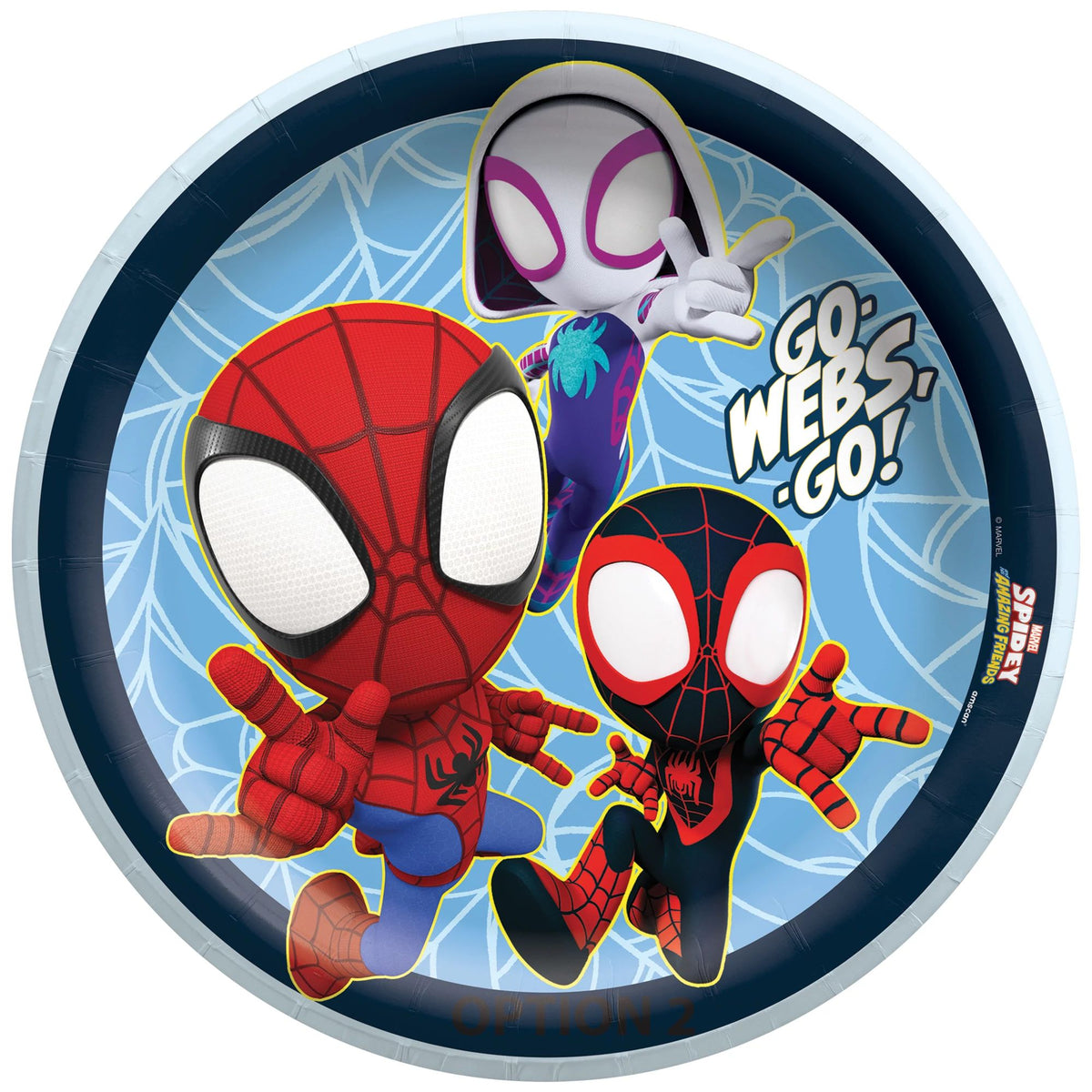 Spidey & His Amazing Friends 9" Round Plates