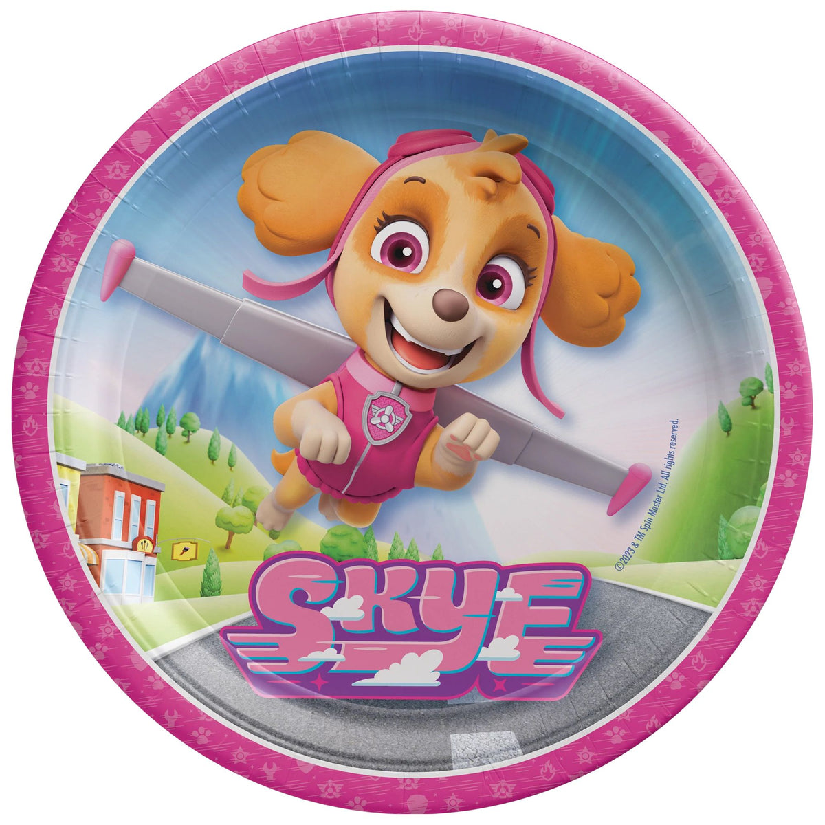 Paw Patrol- Skye 9&quot; Plates