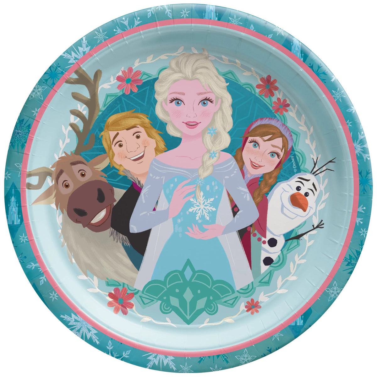 ©Disney Frozen 9" Round Plates