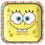 Spongebob 9" Square Plates