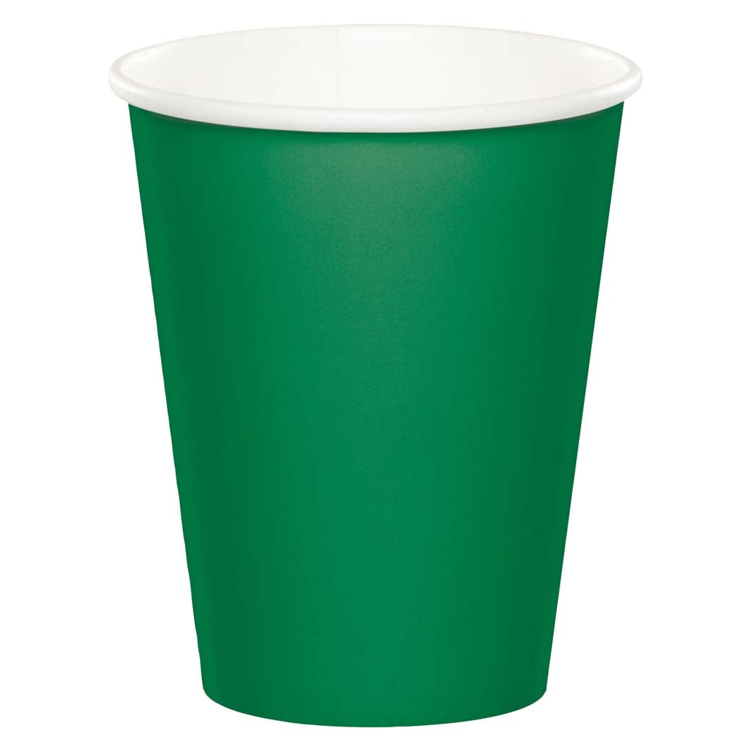 9 oz. Hot/Cold Cups - Emerald Green