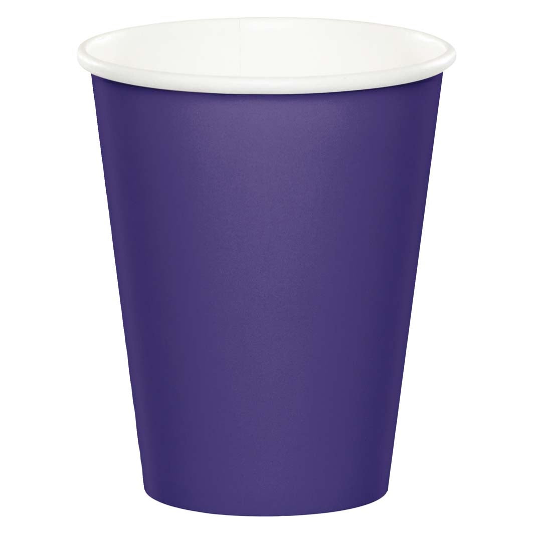 Hot/Cold Cups 9 oz. - Purple