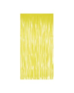 Plastic Fringe Curtain Neon