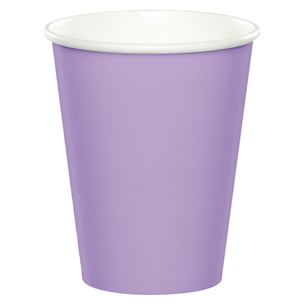 9 oz. Hot/Cold Cups - Luscious Lavender
