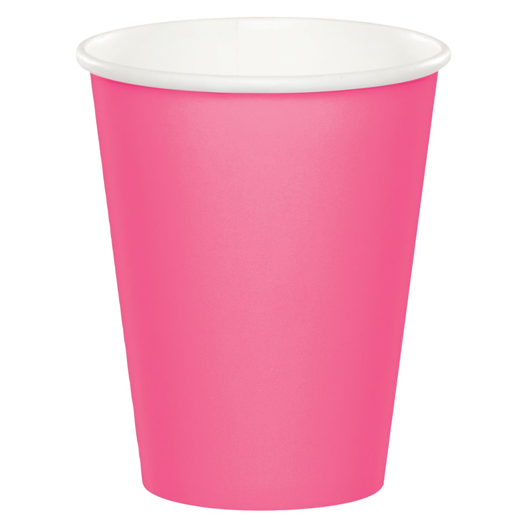 9 oz. Hot/Cold Cups - Candy Pink