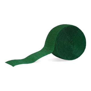 FR Festive Crepe Streamer - Festive Green