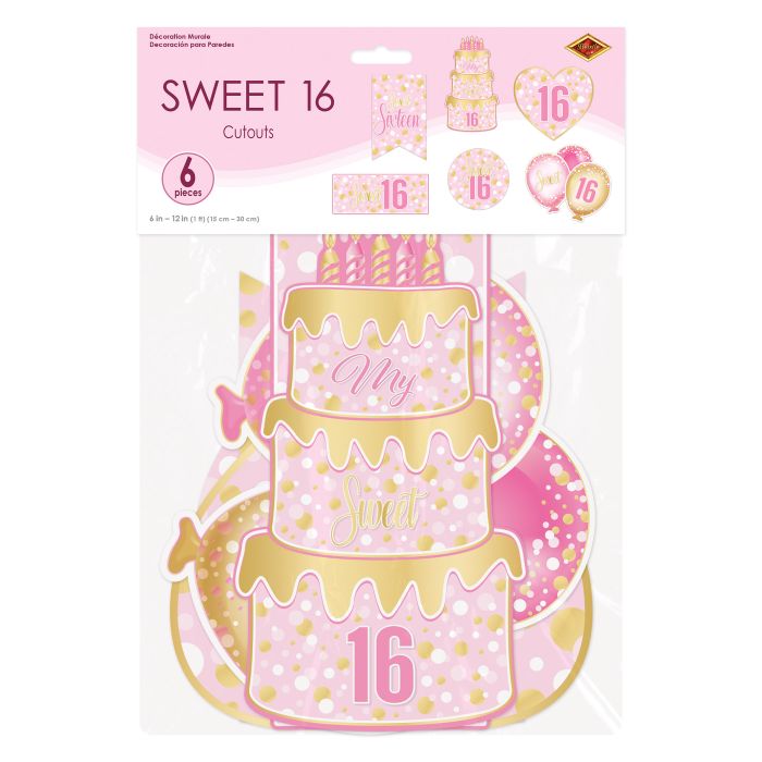 Sweet 16 Cutouts