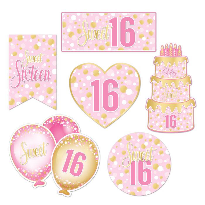 Sweet 16 Cutouts