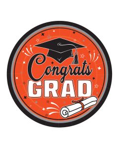 Congrats Grad Plates - 9"