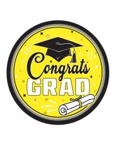 Congrats Grad Plates - 9"