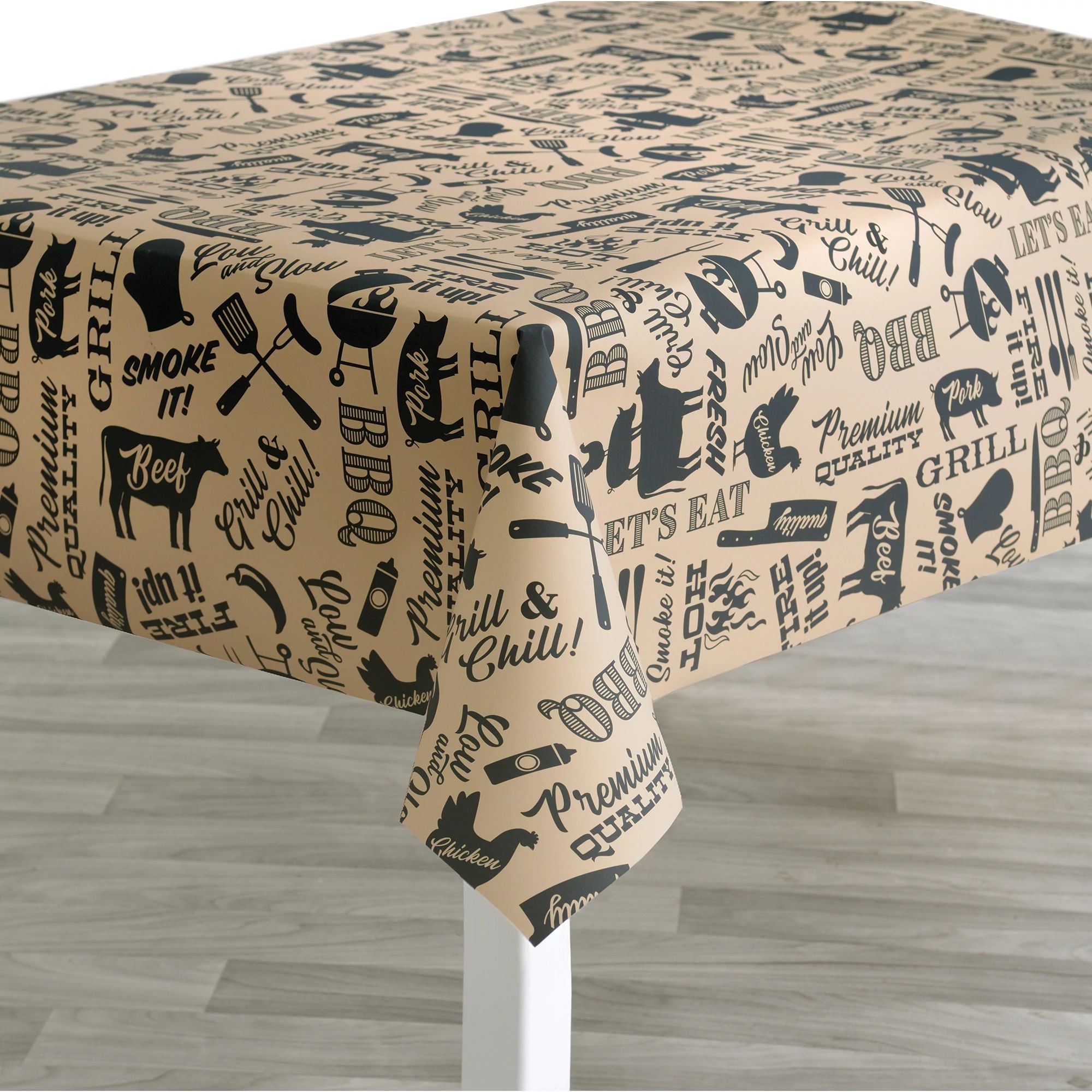 BBQ Printed Paper Table Cover