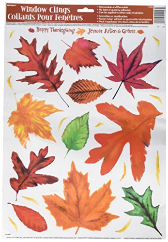 Fall Leaves Window Clings