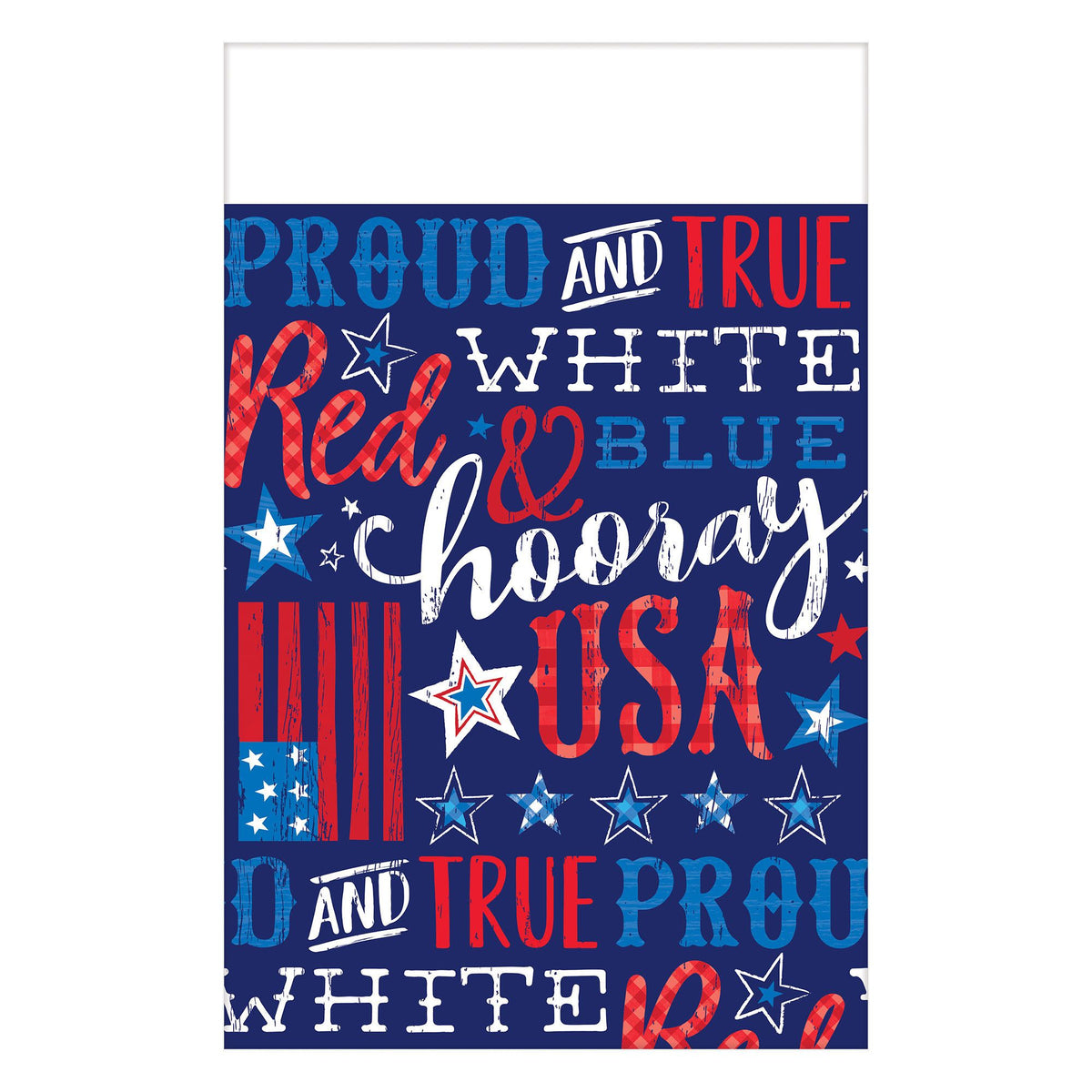 Proud &amp; True Plastic Tablecover