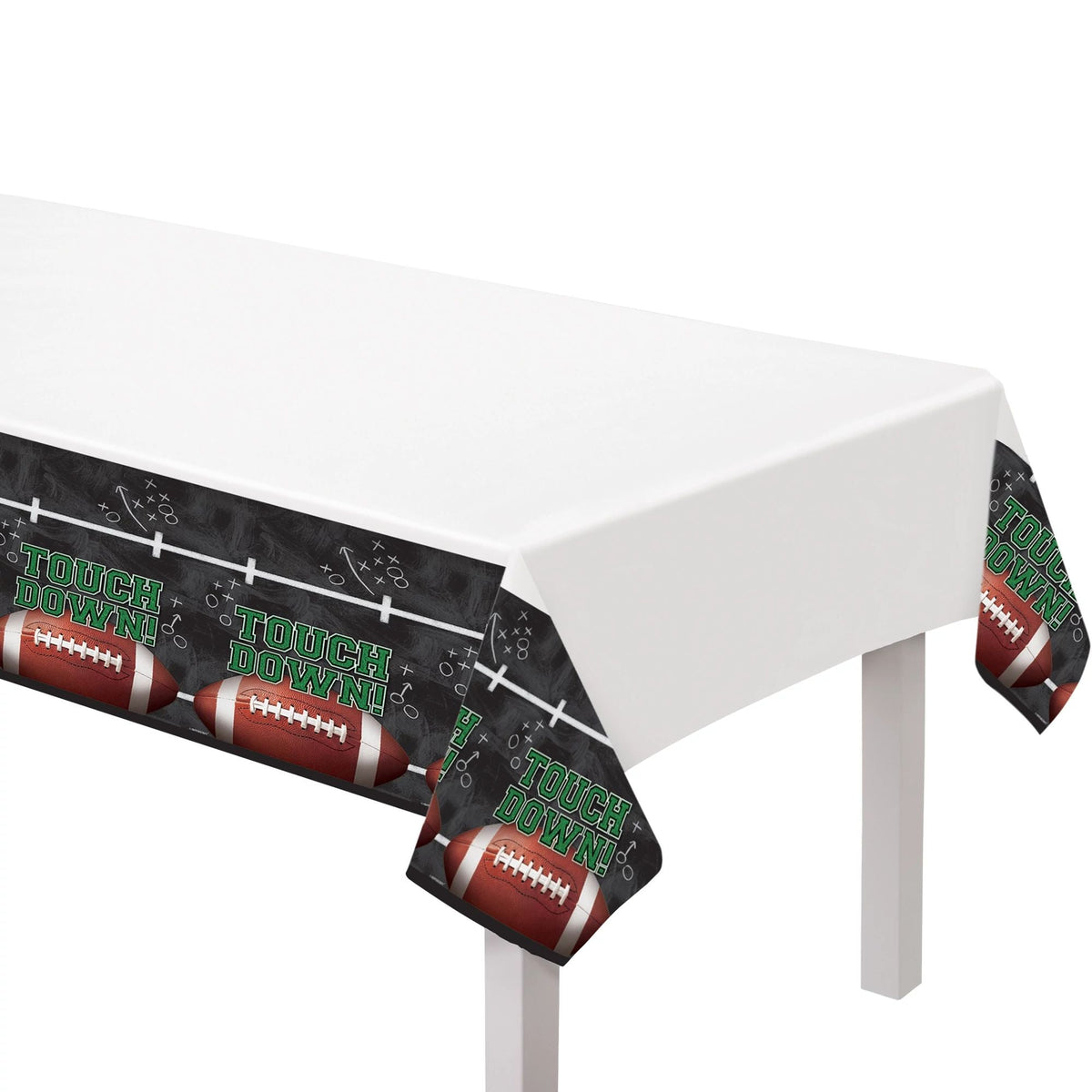 Tailgates &amp; Touchdowns Plastic Table Covers