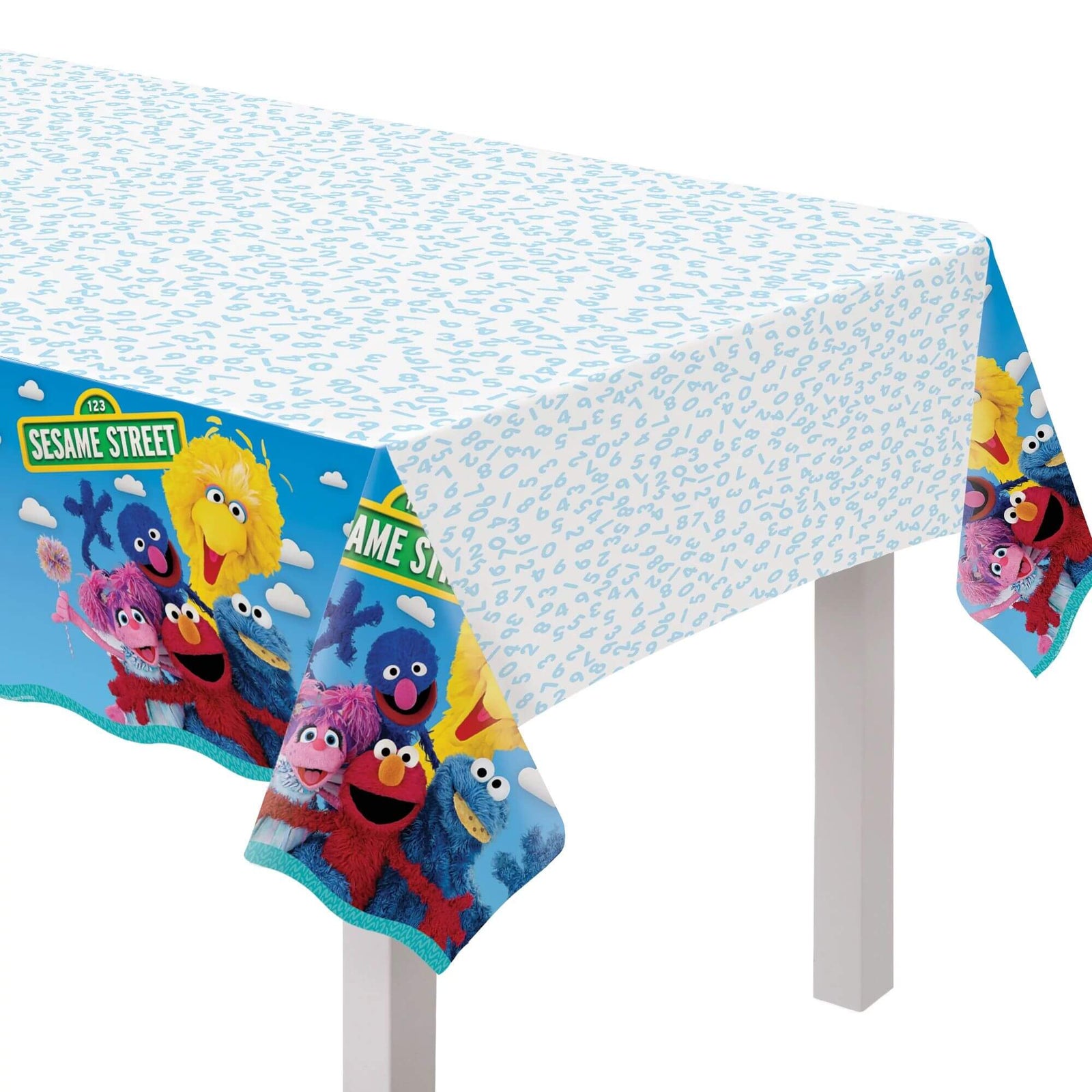 Sesame Street Plastic Table Cover