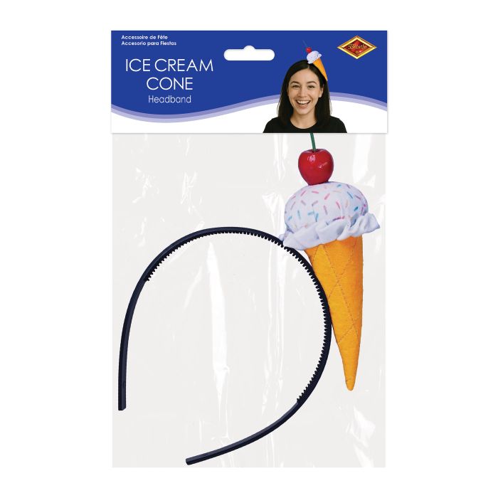 Ice Cream Cone Headband