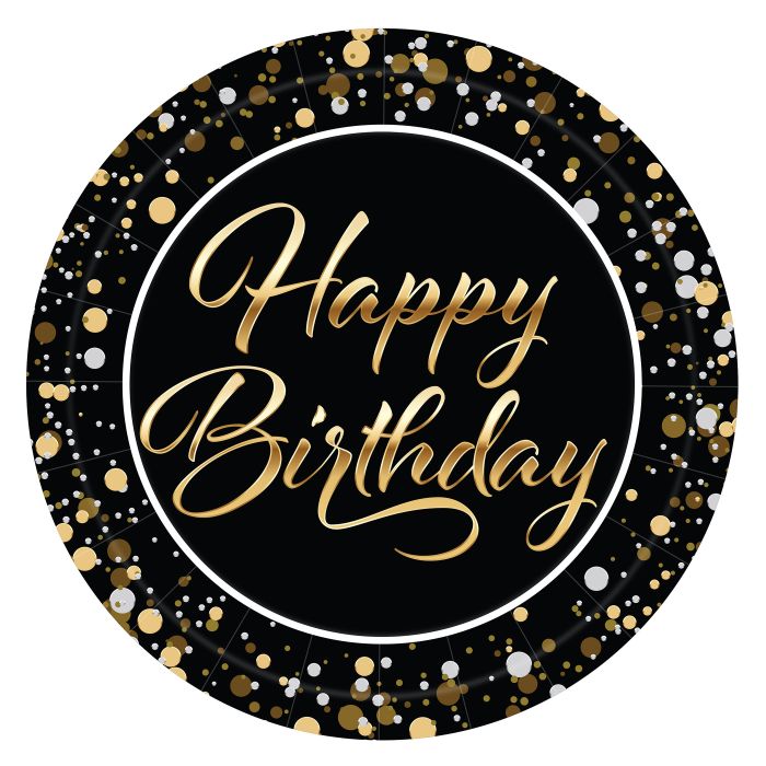 Happy Birthday Plates