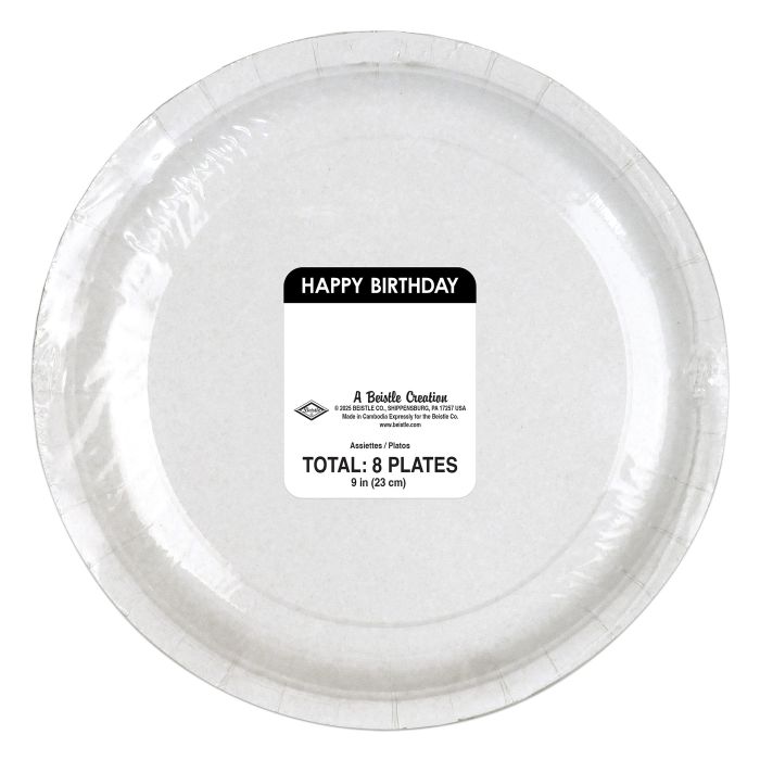 Happy Birthday Plates