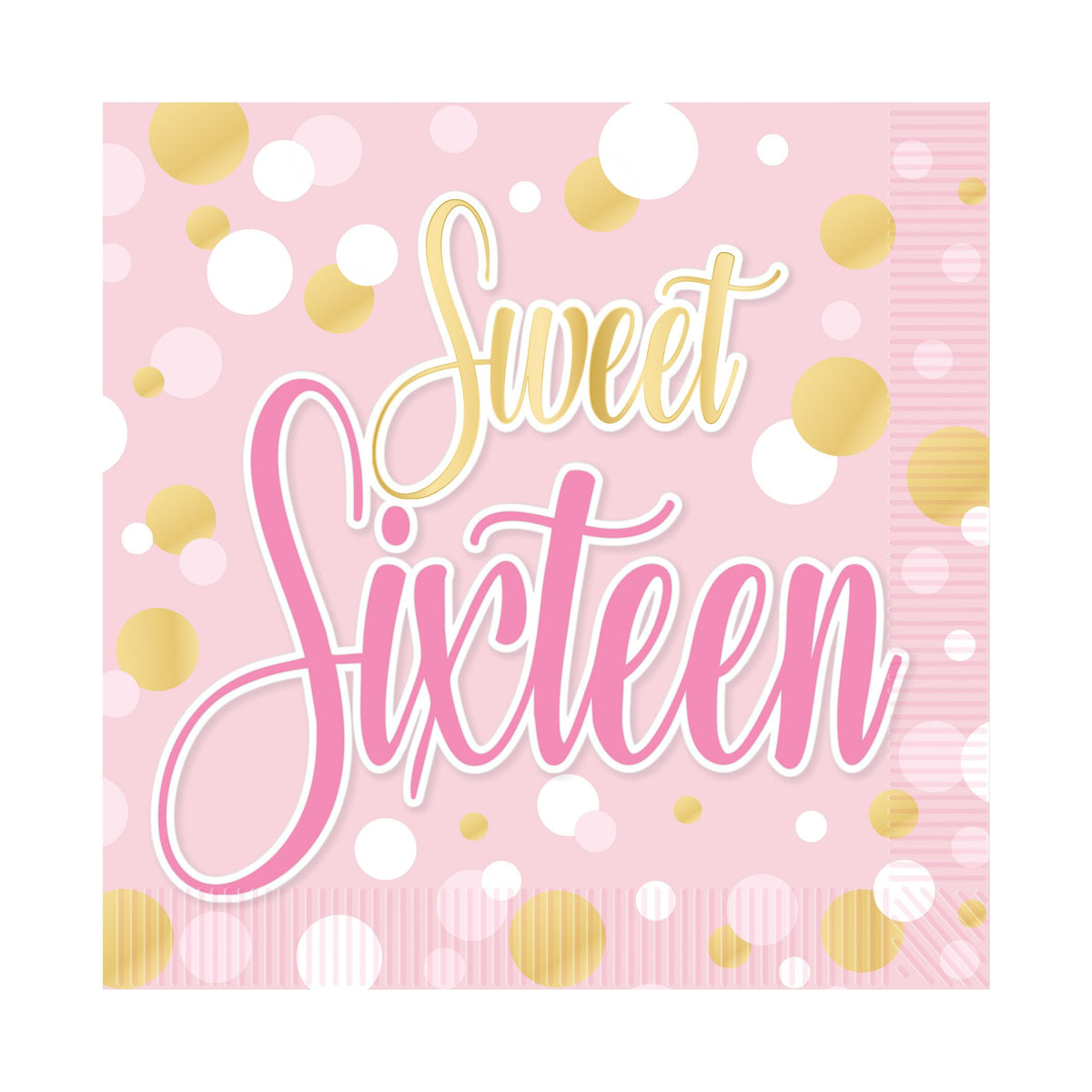 Sweet 16 Luncheon Napkins
