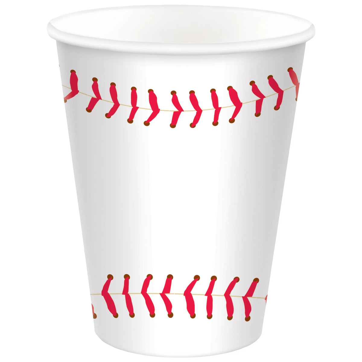 Home Run Baseball Paper Cups, 12 oz.