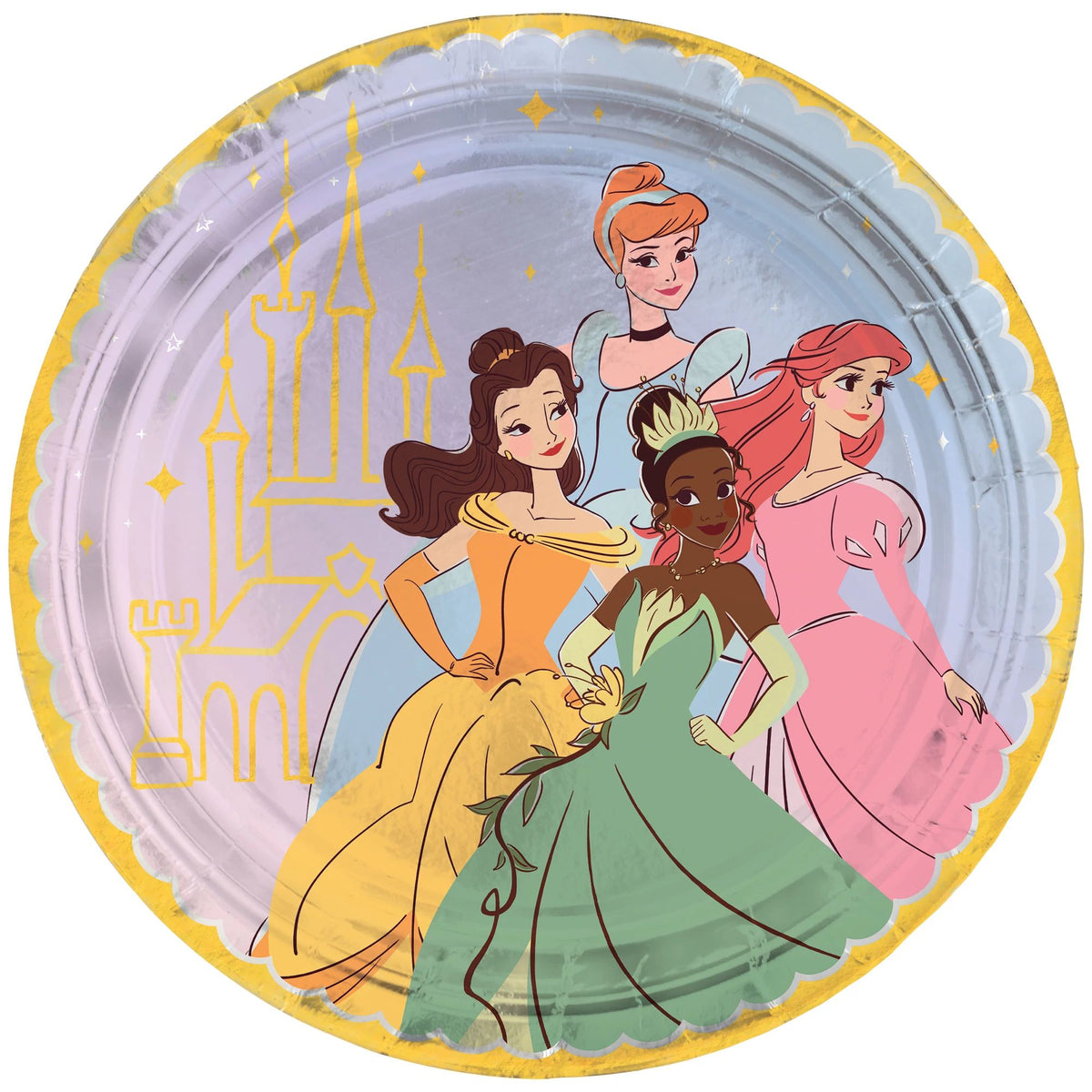 ©Disney Princesses 10.5" Round Plates