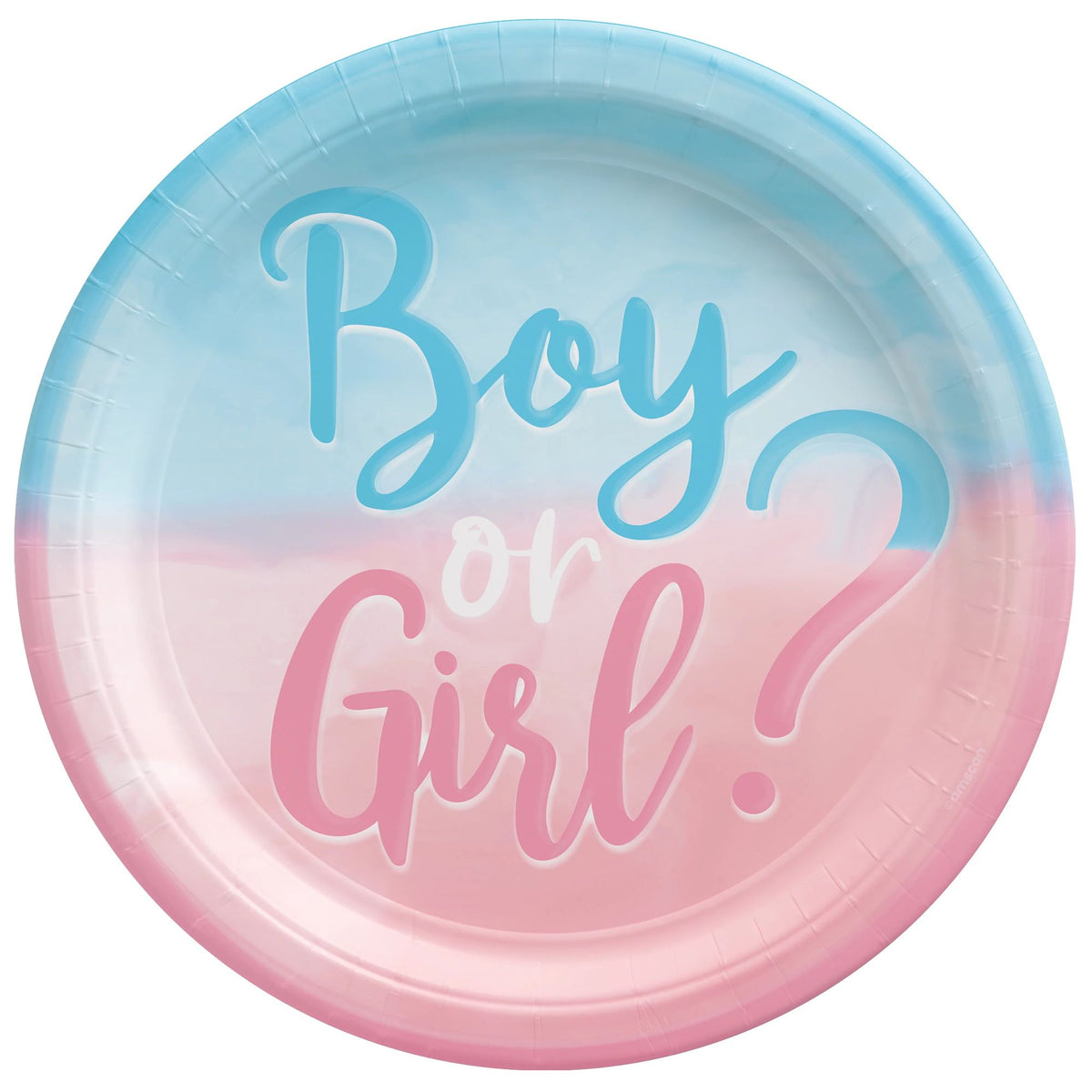 The Big Reveal 10.5" Round Plates