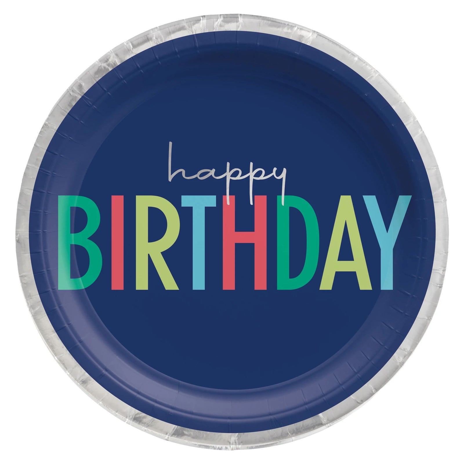 Modern Birthday 10 1/2" Plates