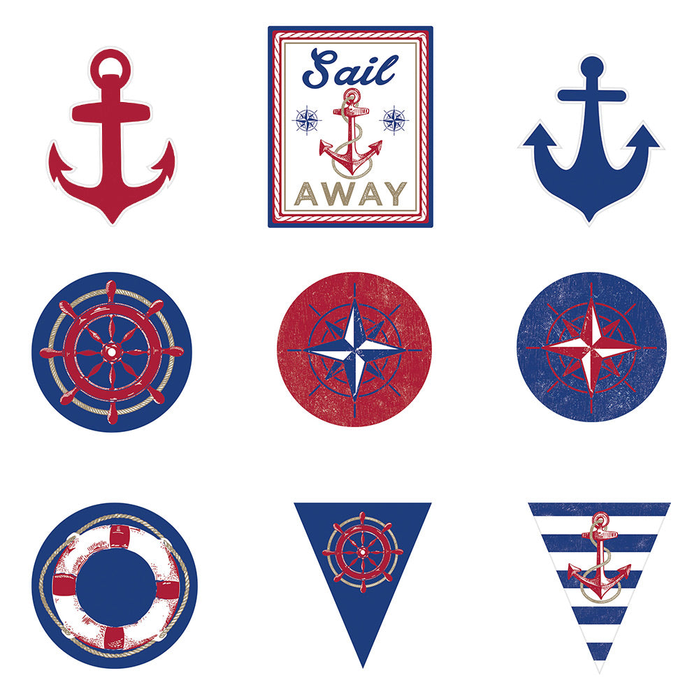 Nautical Cutouts (12 Pieces)
