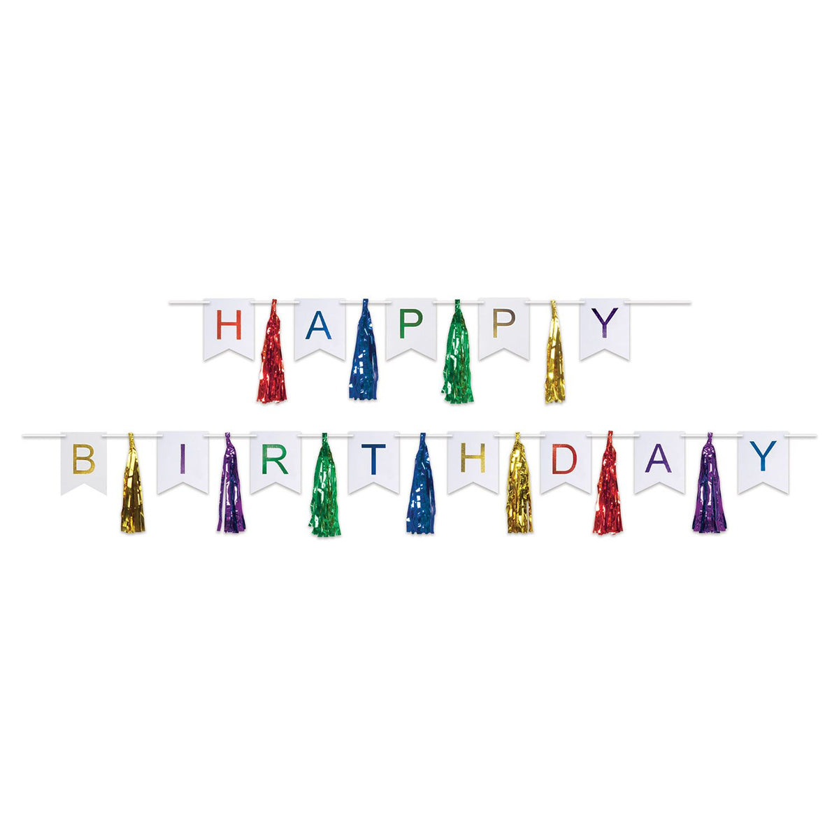 Happy Birthday Tassel Streamer