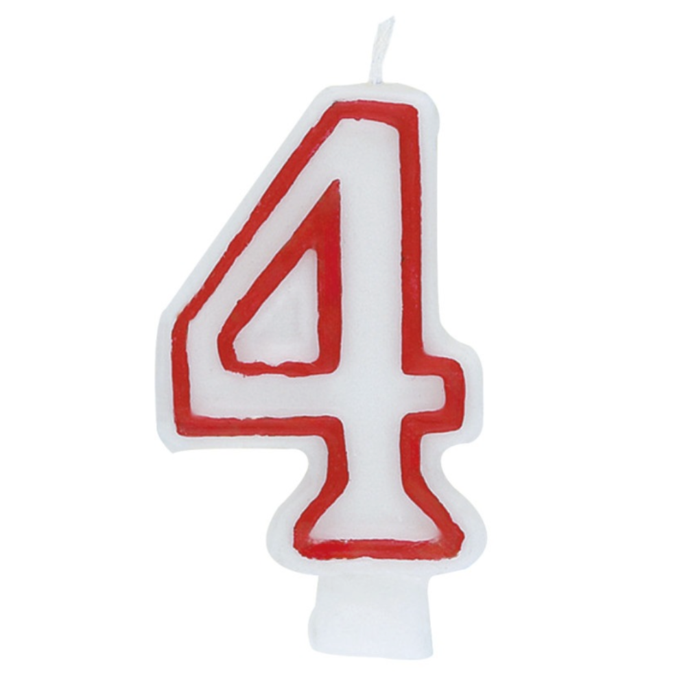 Numbers Deluxe Birthday Candle