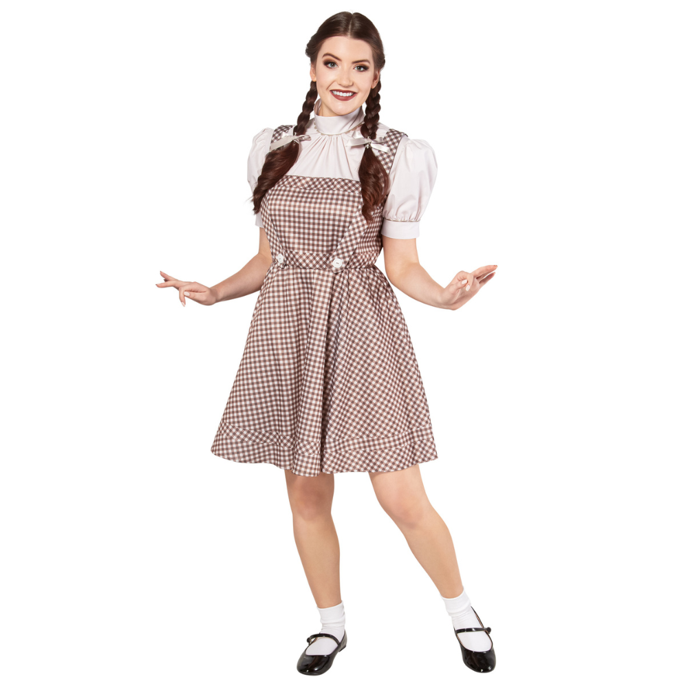 Dorothy Black & White Adult Costume 