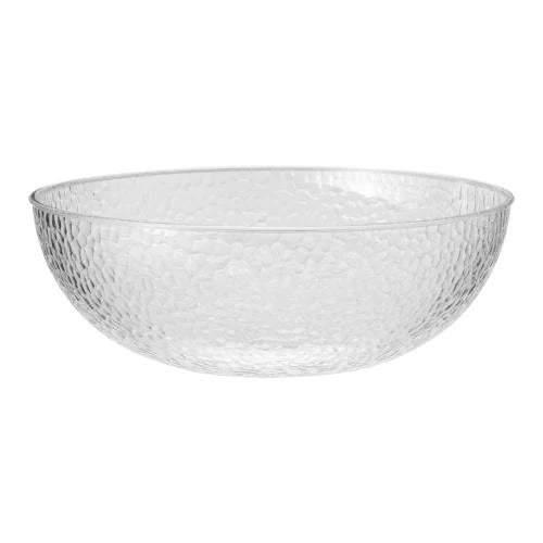12" Premium Extra Heavy Weight Plastic Hammered Bowl