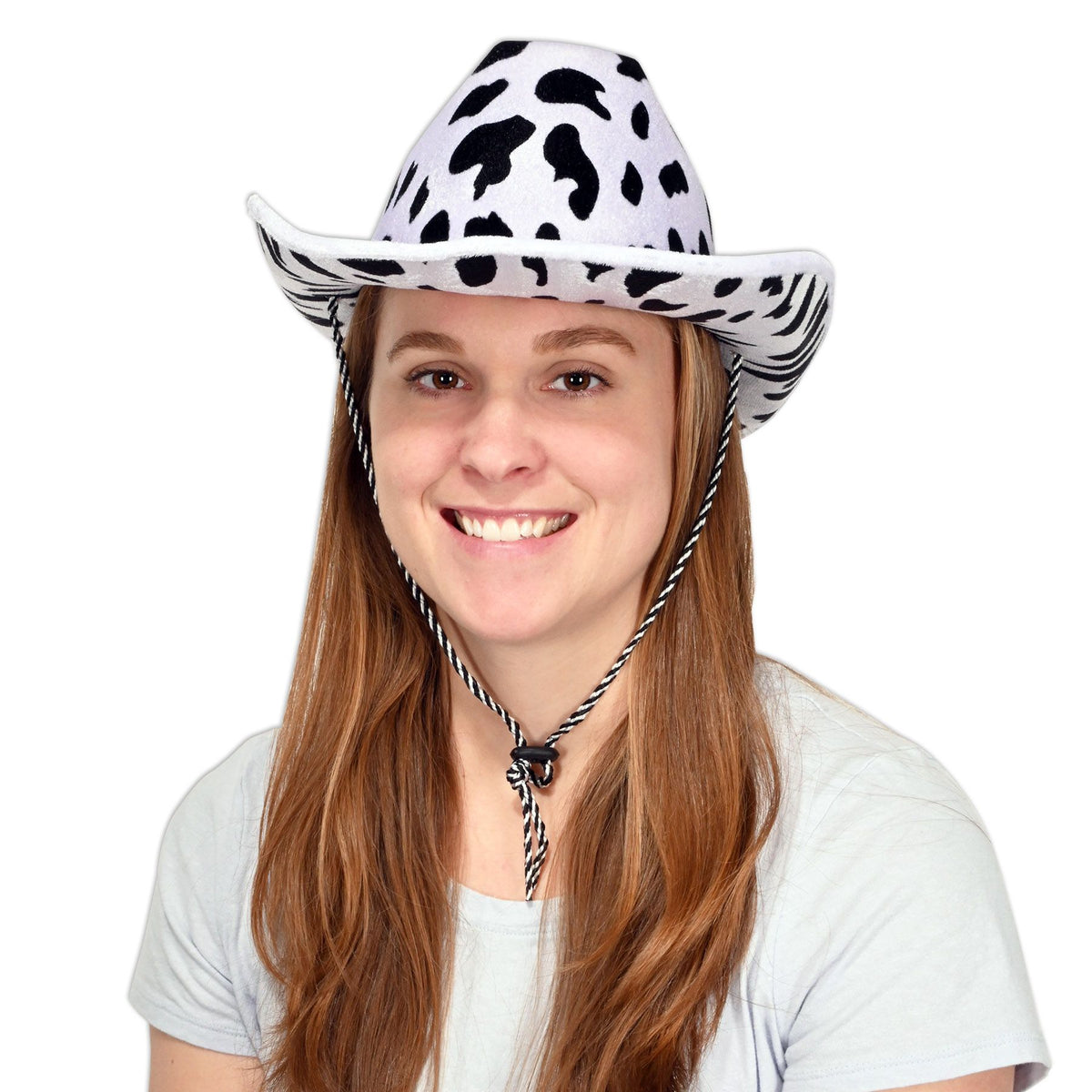 Cow Print Cowboy Hat