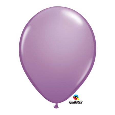 Qualatex 5&quot; Spring Lilac Balloon Bag - 100 Count