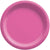 Bright Pink - 8 1/2" Round Paper Plates, 20 Ct.