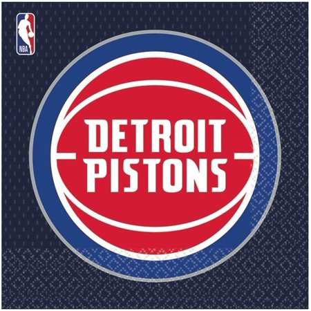 Detroit Pistons Lunch Napkins 16ct