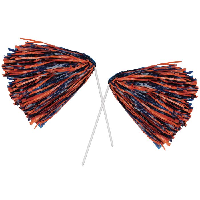 Blue and Orange Poly Shakers - 512 Strand