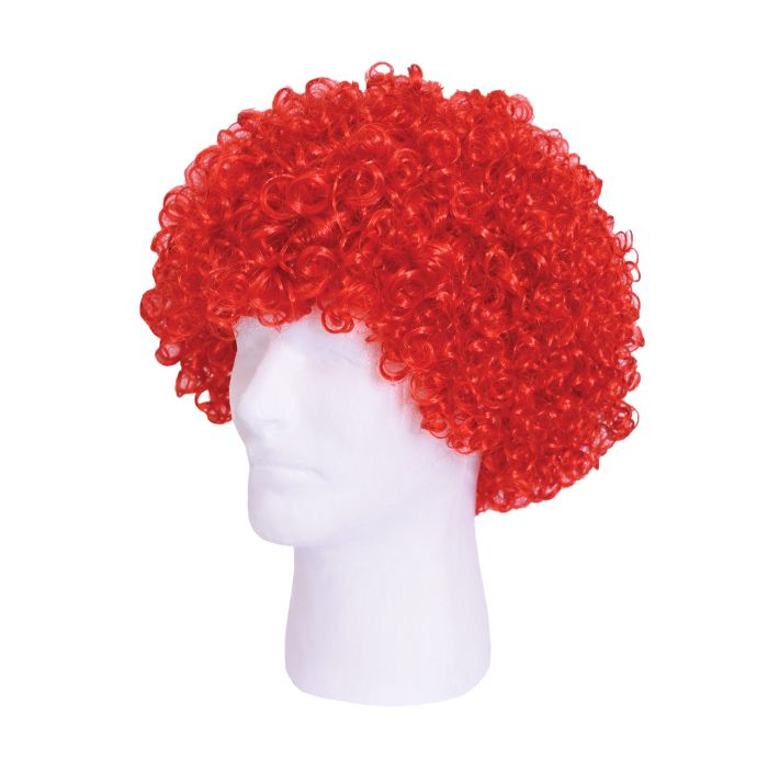 Curly Wig - Red