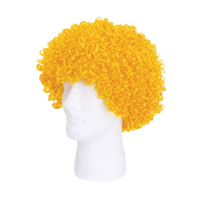 Curly Wig - Yellow