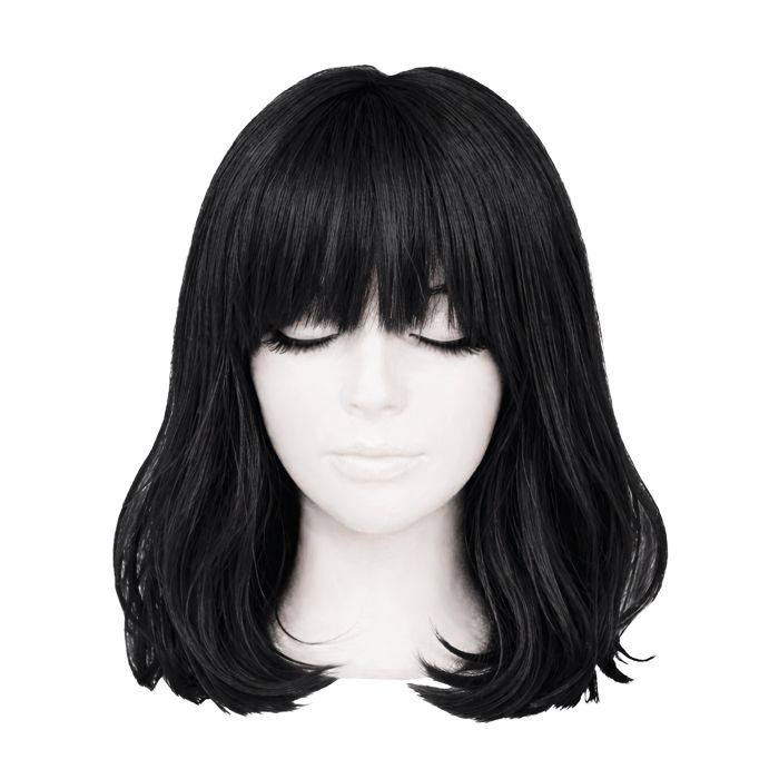 Long Bob Wig - Black