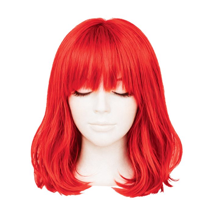 Long Bob Wig - Red