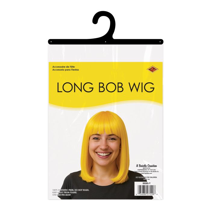 Long Bob Wig - Yellow