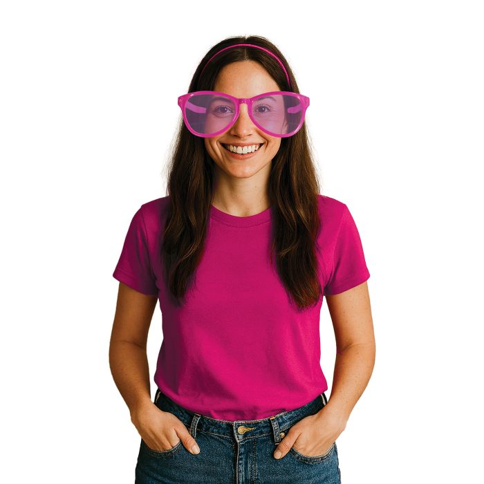 Jumbo Glasses - Pink