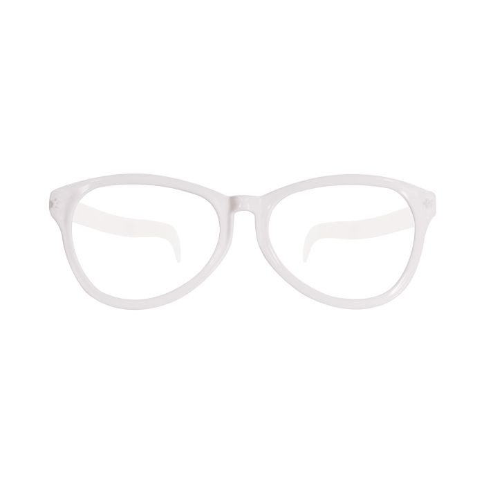 Jumbo Glasses - White