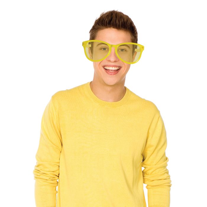 Jumbo Glasses - Yellow