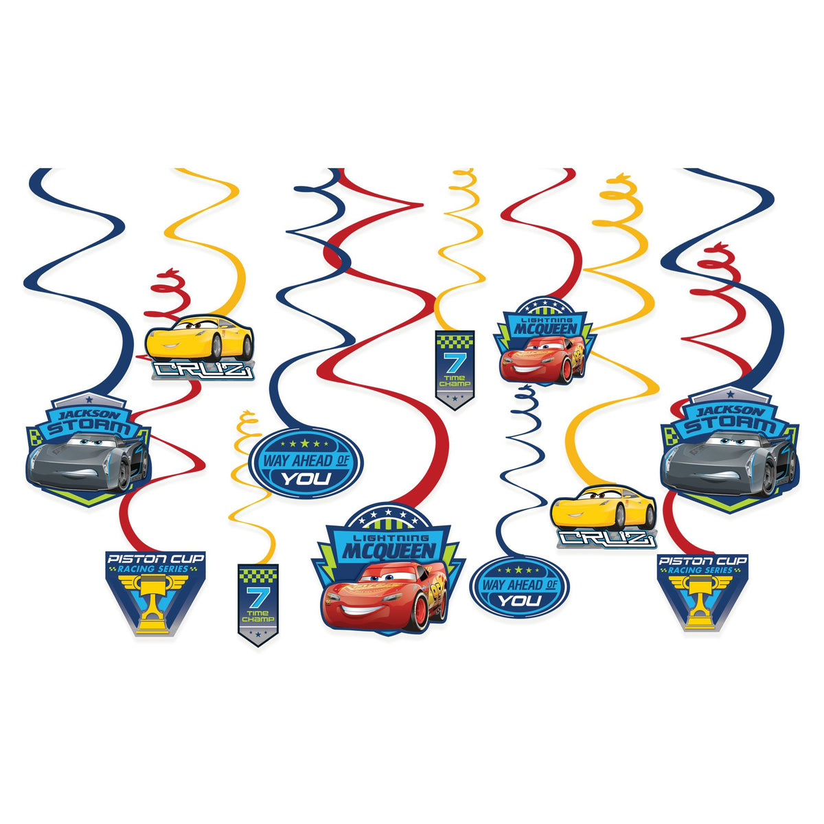 ©Disney/Pixar Cars 3 Swirl Value Pack