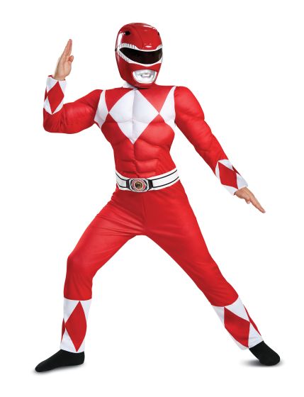 Red Ranger Classic Muscle Costume