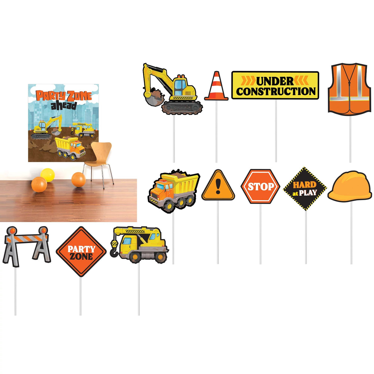 Construction Party Scene Setter