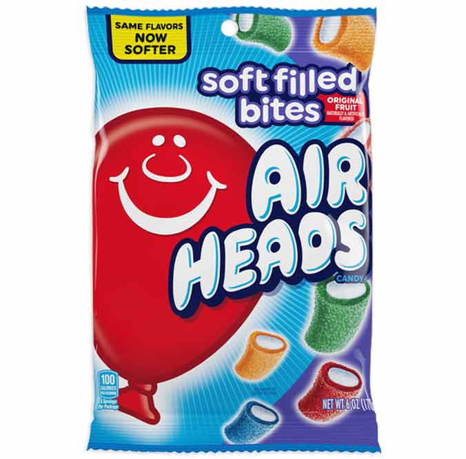 AIRHEADS PEG BAG - SOFT FILLED BITES