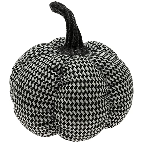 Eerie Black And White Pumpkin